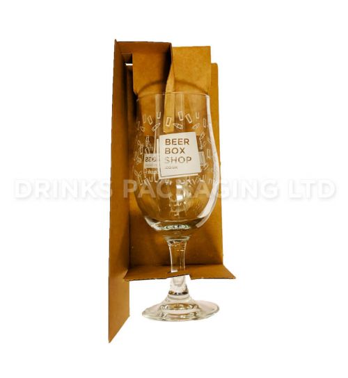 2 Bottle + Glass - Gift Box - 500ml  Glass Insert | Beer Box Shop