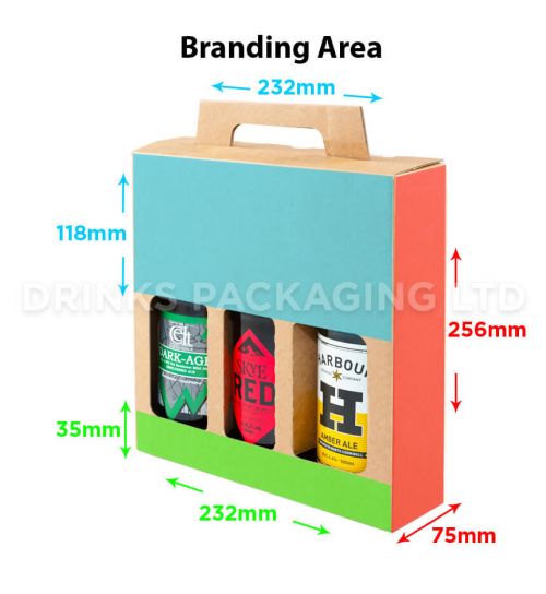 3 Bottle - Gift Box - 500ml | Branding Area