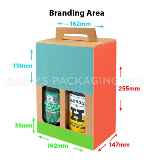 4 Bottle - Gift Box - 500ml | Branding Area